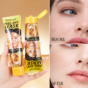 Vente en gros de masques peel-off Bosuya 24K Glod/Rich Minerals, <span class=keywords><strong>masque</strong></span> hydratant pour le visage, soin de la peau, anti-âge, <span class=keywords><strong>masque</strong></span> facial - Product Image 2
