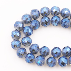 Perline in Cristallo per Creazione di Gioielli, Perle Rotonde Satinate per Collane, Bracciali, Orecchini, Ciondoli, Accessori Fai-da-Te, 5 Fili/Lotto - Product Image 4