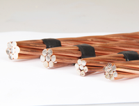 Cable de Conexión a Tierra Flexible de Cobre Trenzado Resistente al Desgaste para Maquinaria