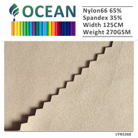 Tissu en tricot soyeux lisse et liquide extensible dans les 4 sens pour vêtements de sport décontractés et vêtements