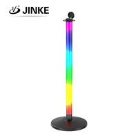2025 plus récent LED Stanchion Durable Portable en plastique contrôle de la foule gestion de la file d'attente éclairage Stanchion certifié CE Offre Spéciale!