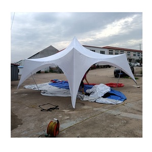 Tente Capri de 6m x 6m en PVC Vinyle Extérieur sur Mesure avec Cadre en Aluminium, Résistante aux UV, Imperméable Quatre Saisons - Product Image 2
