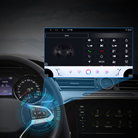 Radio de coche Android de 10 pulgadas, perilla doble, estéreo de coche de diamante, pantalla Carplay de 8 núcleos, reproductor de DVD para coche OEM ODM DSP 5G Wifi