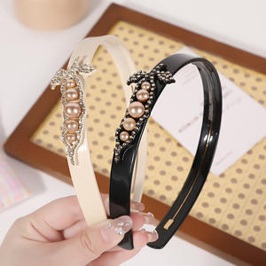 Kinling OEM Français Rétro Élégant Haute Qualité All-Match Acid New Pea Pods Bandeau pour les cheveux pour les femmes - Product Image 4