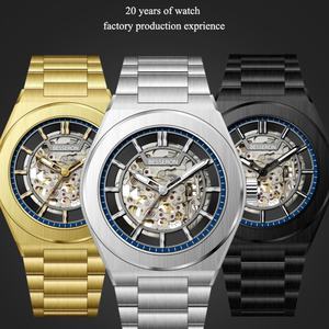 Relojes Mecánicos Luminosos de Lujo para Hombre, de Acero Inoxidable 316L, Resistentes al Agua, con Movimiento Visible, OEM ODM - Product Image 5