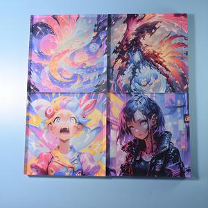 Han xin QuickSand Bracket dày trong suốt flash chất lỏng gạch tự làm in ấn hình ảnh hoạt hình quà tặng <span class=keywords><strong>Acrylic</strong></span> khối tùy chỉnh - Product Image 5