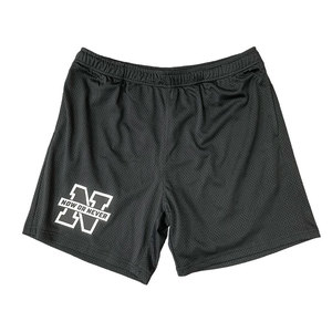 Streetwear Retro Men's Sports Shorts Custom Polyester Printed Logo Breathable Casual Sports Shorts - Product Image 2