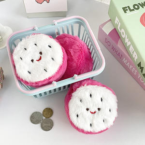Nuovo portamonete di peluche di frutta carina borsa portamonete di frutta <span class=keywords><strong>drago</strong></span> pratica borsa per cuffie mini bambola zaino ciondolo - Product Image 2