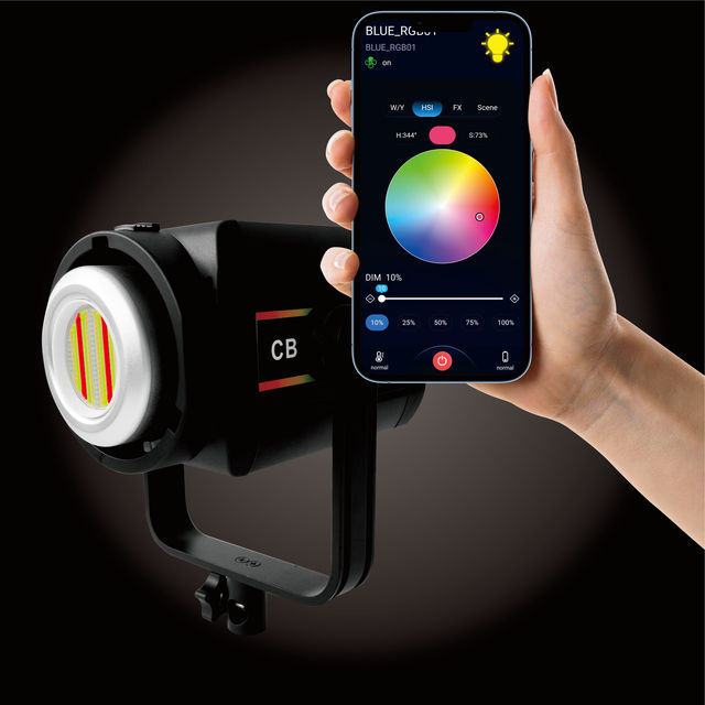 Rgb 2800k-6800k 100w Led Full Color Continuous Video Shooting Light for Led Photography Studio With App Control