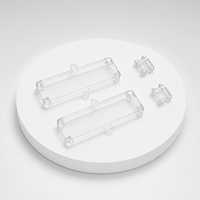 Stampaggio a Iniezione di Plastica Trasparente Personalizzato, Contenitori in PC, Parti Industriali di Precisione in ABS e PP, Produttore di Stampi OEM ODM