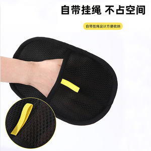 Gant anti-statique pour animaux de compagnie, surface incurvée, grande et petite taille, pour toilettage des chats à poils courts - Product Image 5