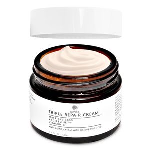 Etiqueta privada Anti-envejecimiento Hidratante Matrixyl 3000 Crema <span class=keywords><strong>Argireline</strong></span> Peptide con vitamina C Ácido hialurónico para la cara - Product Image 1