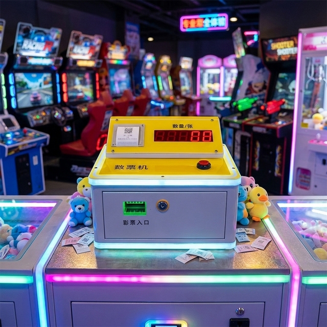 Entertainment Redemption Eater Lottery Printing Lottery Ticket Counting Game Machine