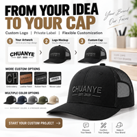 Casquette Snapback en Maille Argyle pour Pêche en Extérieur, Impression en Relief, Séchage Rapide, Respirante, Unisexe, Réglable, Logo Personnalisé 100%