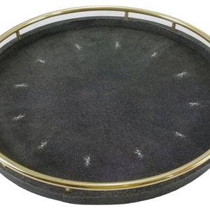 Bandeja redonda de imitación, nueva, vietnamita - Product Image 1