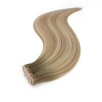 Extensiones de Cabello Humano Virgen 100% Real con Trama Invisible de Mariposa sin Costuras, Nuevo Diseño de Doble Pestaña, Trama con Orificios de PU, Proveedores
