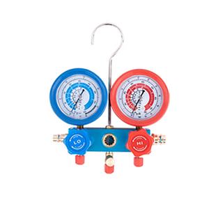 Doppel-An SA1107 Kältemittel-Manometer-Set mit Kupferschlauch und Haken für R12/R22/R404A/R134A 1 Jahr Garantie - Product Image 2