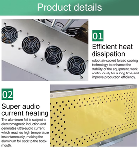 Nouvelle scelleuse à induction automatique DW-2200 2025 pour machine de scellement continu à chaud EM de 15 à 85 mm - Product Image 5