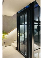 Pas cher Résidentiel deux étages 3 niveaux ascenseur maison résidentielle ascenseur hydraulique ascenseur pour deux personnes