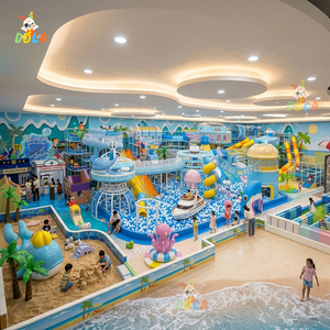 Equipo de Juegos Interior con Temática Oceánica, Castillo de Juegos Suaves con Aventuras Marinas, Certificado CE ASTM, DOLA Personalizado Llave en Mano para FEC Water - Product Image 2