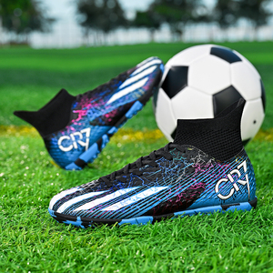 Venta al por mayor <span class=keywords><strong>de</strong></span> fábrica Tacos <span class=keywords><strong>de</strong></span> fútbol cortos <span class=keywords><strong>de</strong></span> <span class=keywords><strong>gama</strong></span> <span class=keywords><strong>alta</strong></span> personalizables. Antideslizante, estilo al aire libre, zapatos <span class=keywords><strong>de</strong></span> entrenamiento. Múltiples colores - Product Image 1