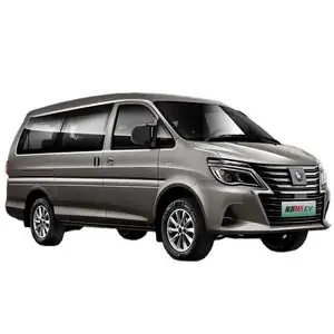 Dongfeng Lingzhi รถตู้ไฟฟ้า MPV ขนาดกลาง, M5รถตู้ไฟฟ้า7/9ที่นั่ง401กม. รถขนส่งพลังงานไฟฟ้าบริสุทธิ์ใหม่