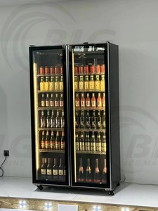 Blg hiển thị 400L Công suất cửa hàng tiện lợi thép không gỉ Mini bia nước trái cây năng lượng uống mát bể Bar uống tủ lạnh - Product Image 2