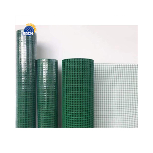 Bocn 1/2x1 1x2 nhúng nóng mạ kẽm Đen Vinyl tráng phần cứng vải Hàn dây lưới cuộn cho bảng điều khiển lưới năng lượng mặt trời - Product Image 5