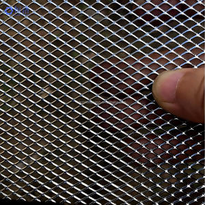 不锈钢膨胀穿孔金属网 15.5''x12'' 12mmx24mm 孔径 0.4mm 线径 隔音围栏网门 ISO9001 - Product Image 2