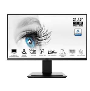 MSI PRO MP223 จอภาพสำหรับเล่นเกม VA ระดับมืออาชีพ 1920 X 1080 (ฟูลเอชดี) 100Hz 99% (CIE 1976) SRGB 250 Cd/m2 - Product Image 5