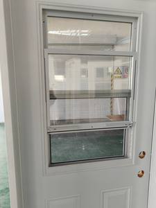 La porte prémontée en acier, avec châssis en PVC et fenêtre de commande en verre transparent <span class=keywords><strong>22</strong></span> "36" - Product Image 4