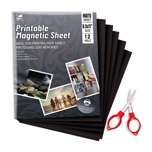 Pha Lê Mã Nhà Máy Trực Tiếp Cung Cấp Chất Lượng Cao Có Thể In Tấm Nam Châm Có Thể In Cao Su Tủ Lạnh Nam Châm - Product Image 4