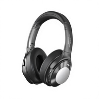 Headphone Nirkabel Over-Ear untuk Stereo HiFi 6.0 Peredam Kebisingan Pengisian Daya Tipe-C Waktu Putar 20+ Jam untuk Perjalanan dan Bermain Game