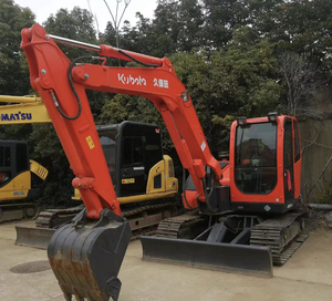Excavatrice Kubota KX185 2023, faible nombre d'heures de fonctionnement, occasion, moteur 5 tonnes, capacité de la benne 0,2 m³, travaux de construction, terrassement, déplacement de matériaux - Product Image 2