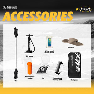 Papan Pancing Tiup Spatium Buatan Cina 335cm, Kayak Pancing Tiup Mudah Dipompa dan Dikempis untuk Memancing Dewasa - Product Image 6