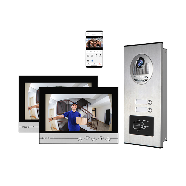 Anchor Apartment Villa Video Intercom System 800x480 Smart Tablet Indoor Monitor IP/TCP 7" Touch Screen Video Door Phone Tuya