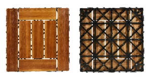 Baldosas de Suelo para Exteriores WPC con Aspecto de Madera Natural, Encajables, Resistentes a los Arañazos y Antideslizantes, para Escuelas, Hospitales, Hoteles y Villas - Product Image 6
