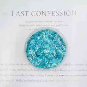 Frammenti di conchiglie tinti in madreperla (sfuse) per Nail Art e lacca - Product Image 2