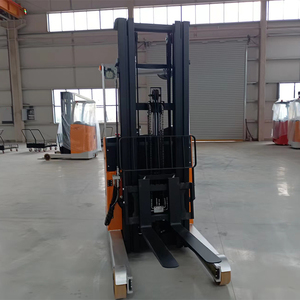 완전 전기 도달 스태커 팔레트 스태커 납산 배터리가있는 1 톤 1.5 톤 2 톤 도달 스태커 - Product Image 4