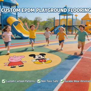 Gránulos Elásticos de EPDM, Absorción de Impactos, Duraderos, para Pistas de Atletismo, Parques Infantiles, Estadios, Superficies Deportivas - Product Image 2