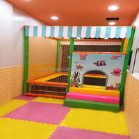 Tapis de sol EVA de 2cm d'épaisseur Tapis de sol en mousse pour aire de jeux intérieure, parc, château coquin pour enfants