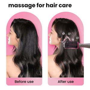 Cepillo Eléctrico de Aire Caliente para Rizar el Cabello, Cepillo Secador de Cerámica con Calentamiento, Peine para Cabello Frío y Caliente, Alisador de Cabello - Product Image 4