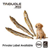 Ikan Beku Kering Tinggi Protein untuk Anjing dan Kucing, Camilan Alami untuk Kesehatan Kulit & Bulu, Tanpa Rasa Buatan