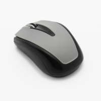 Accessoire informatique, article très vendu, souris sans fil optique LED HM8130 de couleur rose, interface USB, 2,4 GHz, DPI 1200, en stock