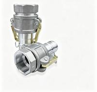 Connecteur à verrouillage rapide Jiexin en acier inoxydable poli forgé avec filetage NPT pour l'alimentation en eau