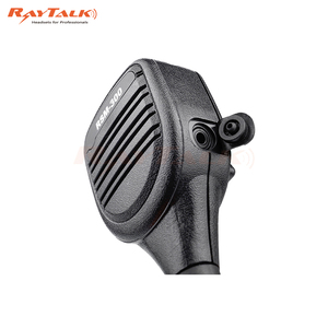 Altavoz remoto de servicio medio Micrófono Auriculares de radio Conector externo de 3,5mm Auriculares de teléfono para centros de llamadas Telecomunicaciones - Product Image 5