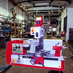 Giá cả cạnh tranh mini ngang kim loại máy tiện tốt bán ky450a/ky700a kết hợp biến kim loại công cụ - Product Image 4