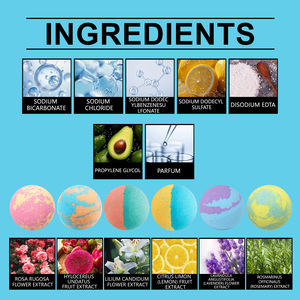 Bombas de Baño en Oferta, Hidratantes y Limpiadoras, Baño de <span class=keywords><strong>Burbujas</strong></span> Natural, Cuidado de la Piel, Divertido Set de Regalo de <span class=keywords><strong>Bolas</strong></span> de Baño para Niños, Ducha Diaria - Product Image 5
