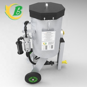 Certifié CE Kits complets de haute qualité Portable Sand Blast Pot Sandblaster Machine Shipyard Sandblaster du fabricant - Product Image 2