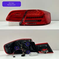 Exportation exclusive pour les modèles Série 3 E92/E93, ensemble de feux arrière LED 12V, clignotants, feux de jour, style M3, OE